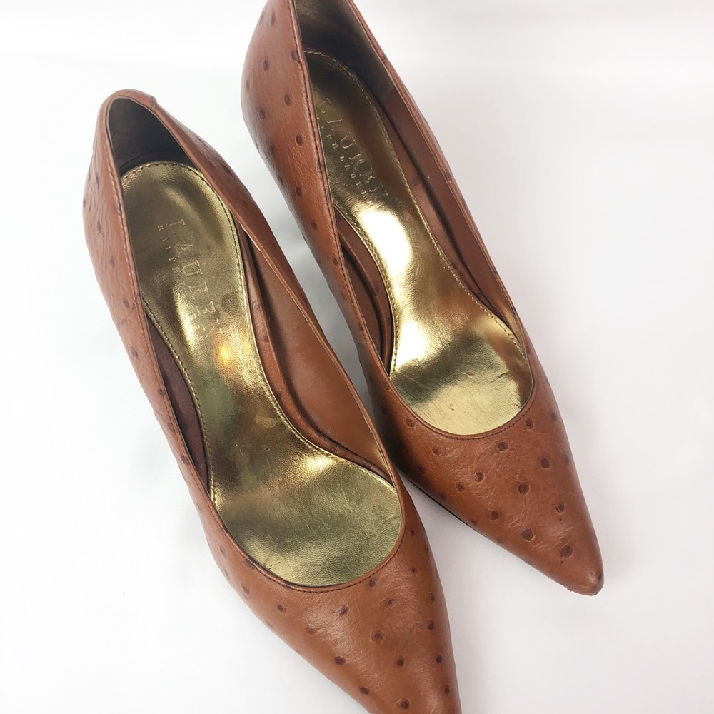 Ralph Lauren Classic Leather Pumps 8B